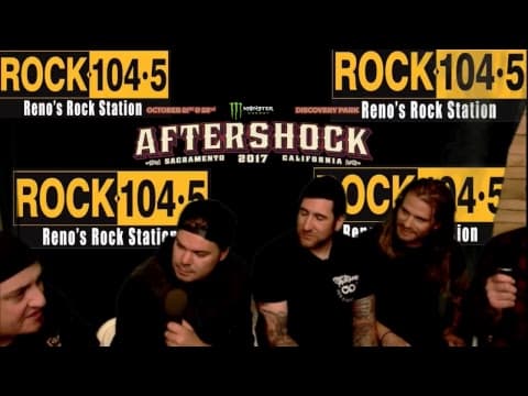 Rock 104.5 Live at Aftershock 2017 Day 2 — DED