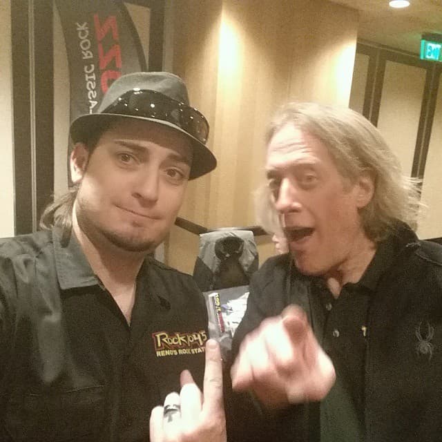 Kronik and Max Volume at a radio blood drive