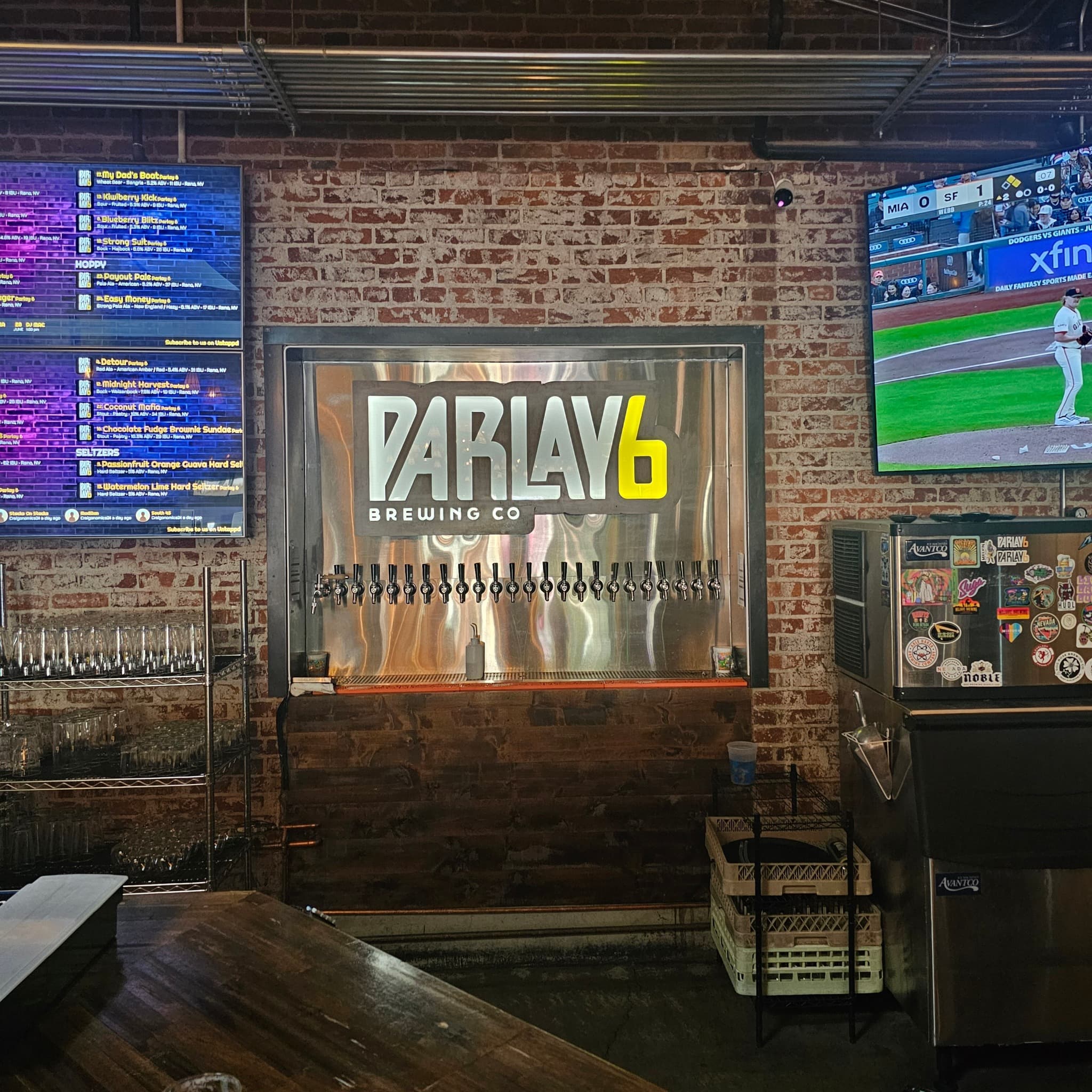 Promotional image for karaoke at Parlay 6 Brewing